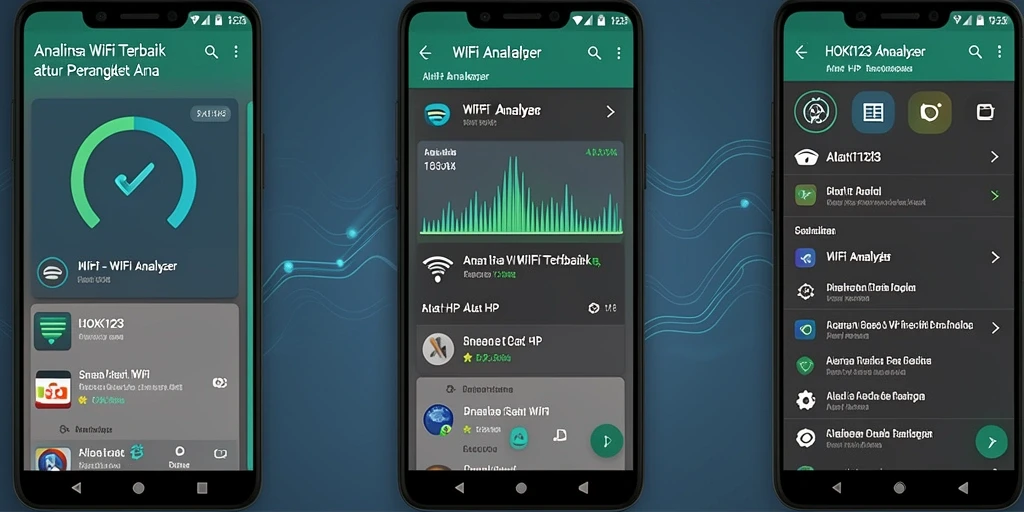 Tampilan antarmuka HOKI123 yang menampilkan analisis WiFi yang informatif.