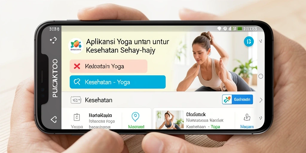 Tampilan antarmuka PUNCAKTOTO dengan fitur Yoga yang interaktif.
